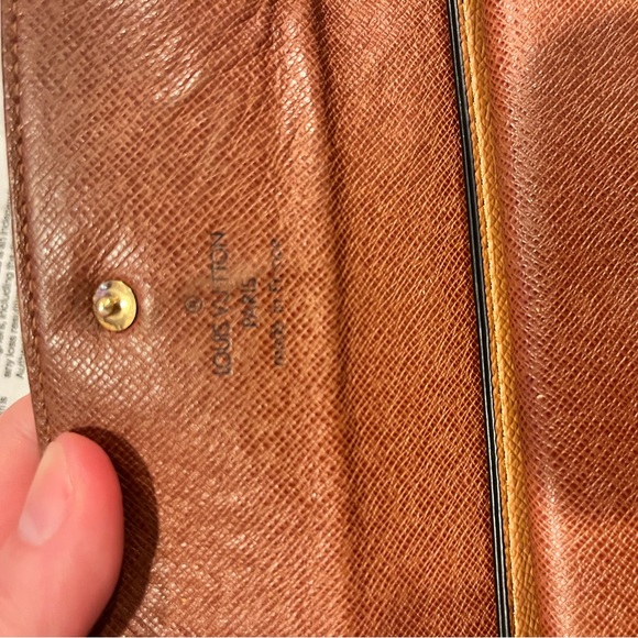 💯 Authentic vintage Louis Vuitton Sarah wallet, with lock and key (306) - Picture 6 of 10